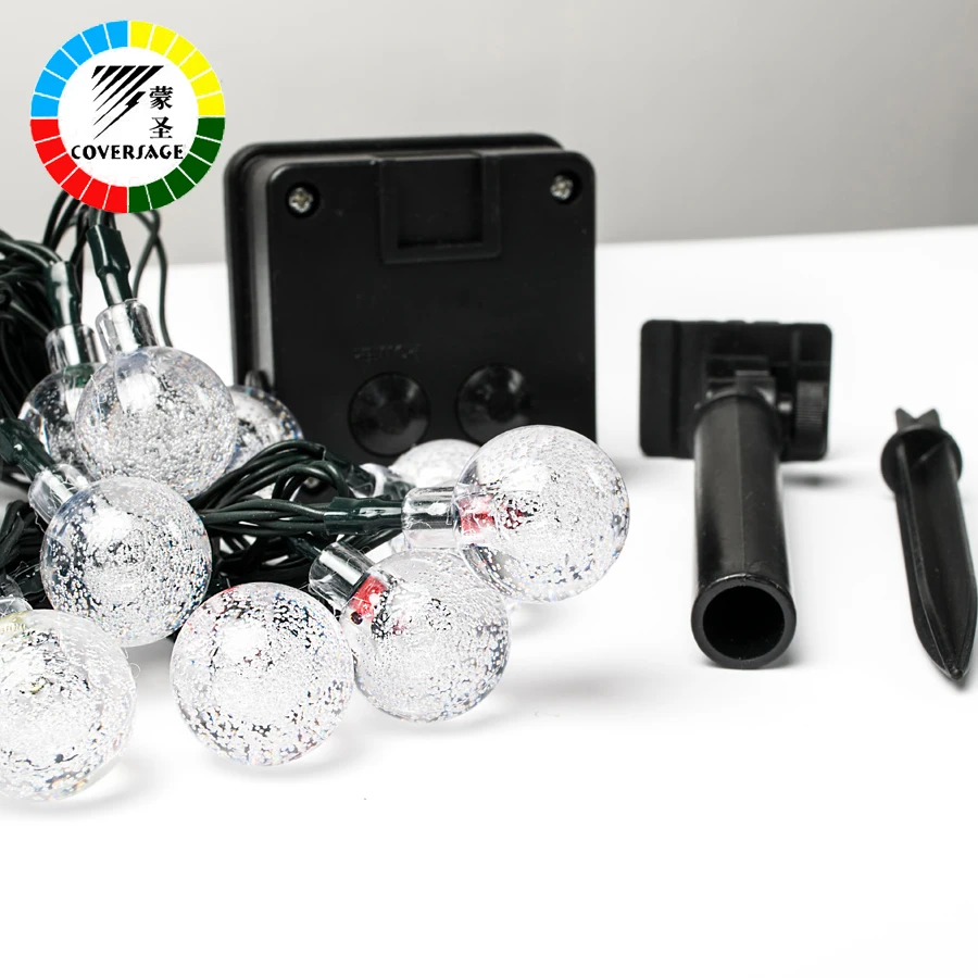 Coversage 30 светодиодных солнечных ламп для украшения сада уличное