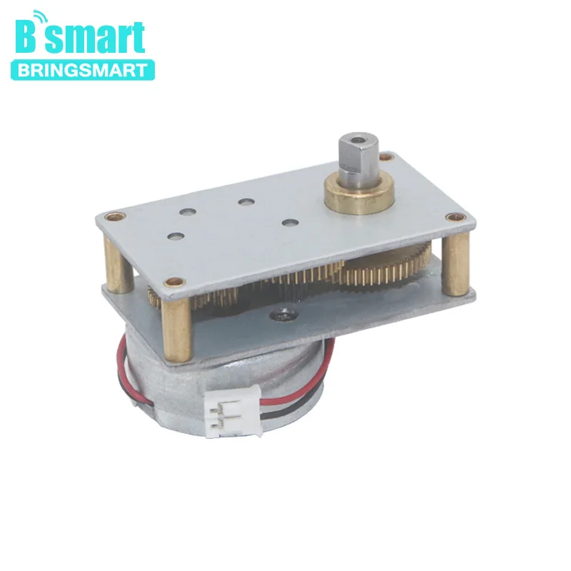 Bringsmart ZB4124 300 мини мотор с редуктором постоянного тока 6 в 27 дюймов миниатюрный