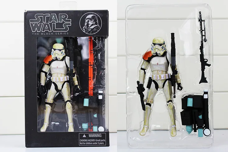 9 стилей черная серия Sandtrooper Хан Solo Trooper фигурка игрушка модель куклы