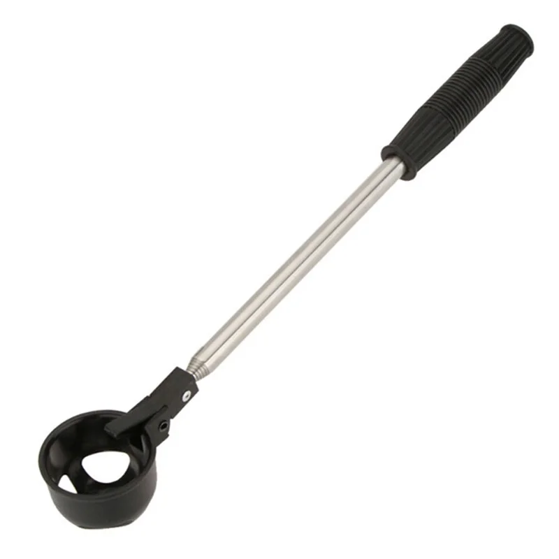 8 Knots Automatically Portable Telescopic Golf Ball Retriever Device Professional Stainless Steel Pick Up |