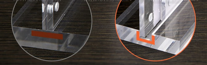 А4 акриловая настольная стойка дисплей ценник знак этикетка карта фото рамка