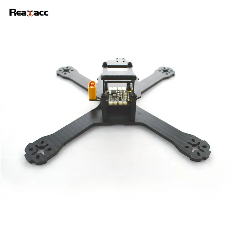 Realacc X210 214 мм 3 мм/4 мм углеродное волокно FPV Гоночная рама с Matek PDB XT60 5 в 12 В для RC мультикоптера модель Запчасти
