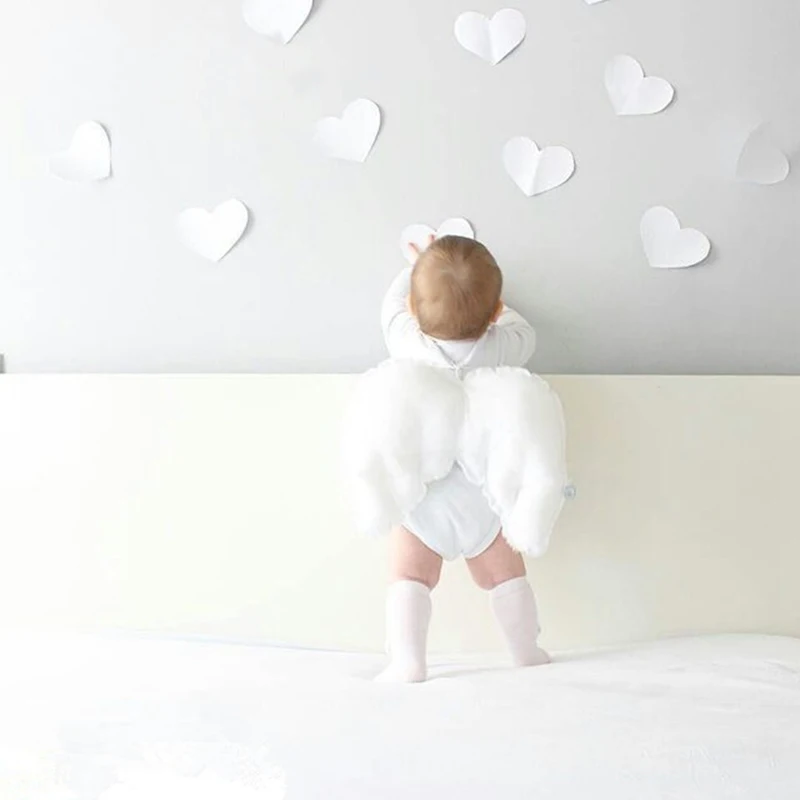 Angel Wings Newborn Photography Accessories Baby Photo Props Handmade Costumes For Infants Fotografia Babie | Мать и ребенок