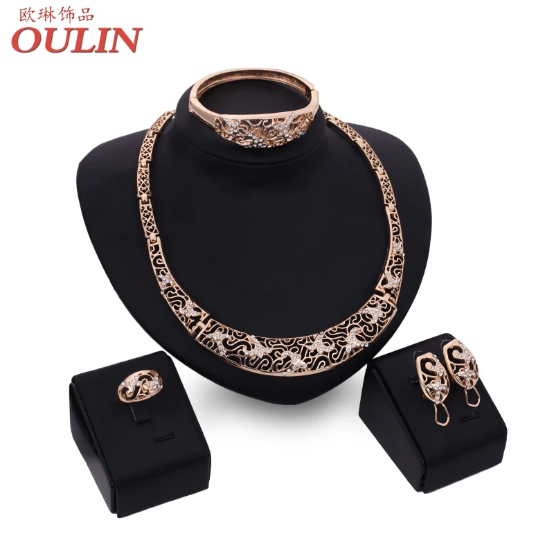 2016 новая европа и соединенные штаты преувеличены ювелирные комплект ожерелье