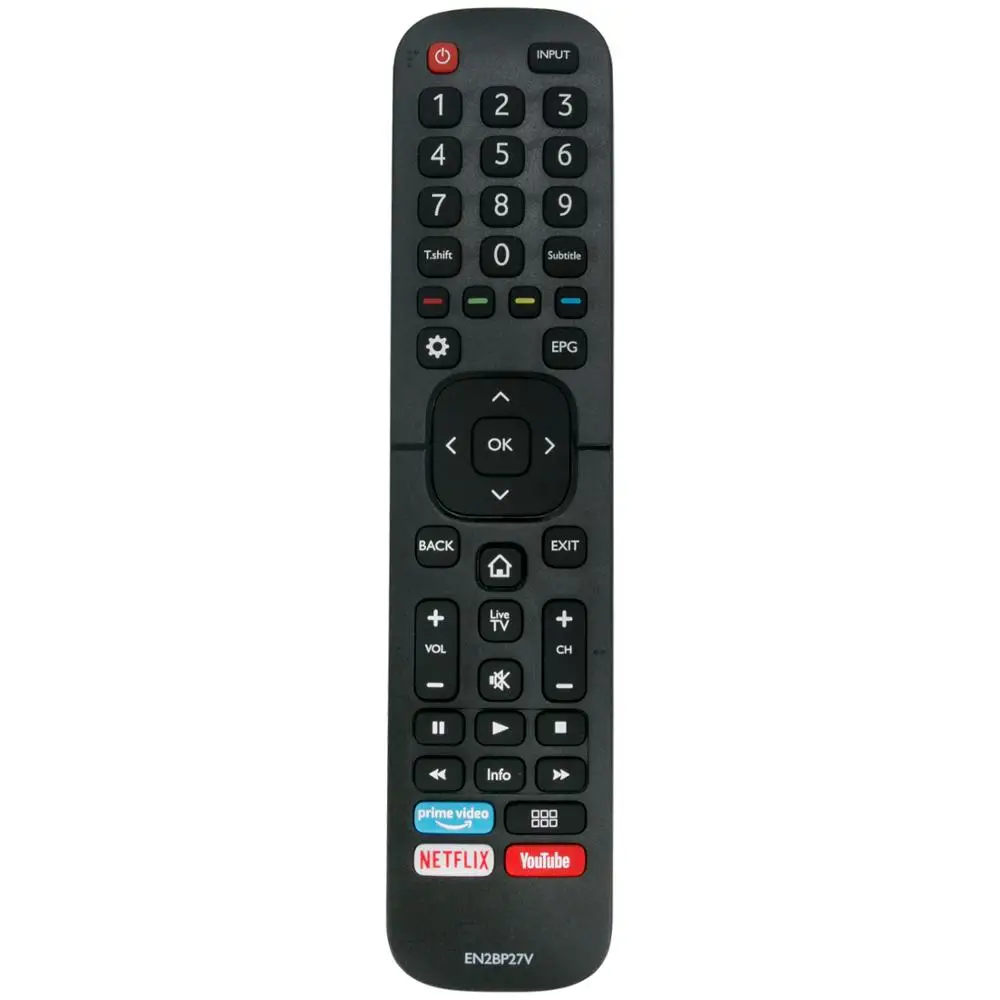 Новый ТВ пульт дистанционного управления EN2BP27V для Vu Pixelight 55 QDV 4K Smart TV Встроенный