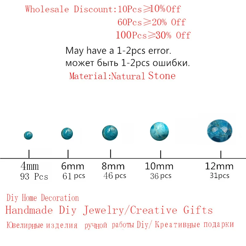 Настоящий натуральный Голубой Апатит океана драгоценный камень бриллианты