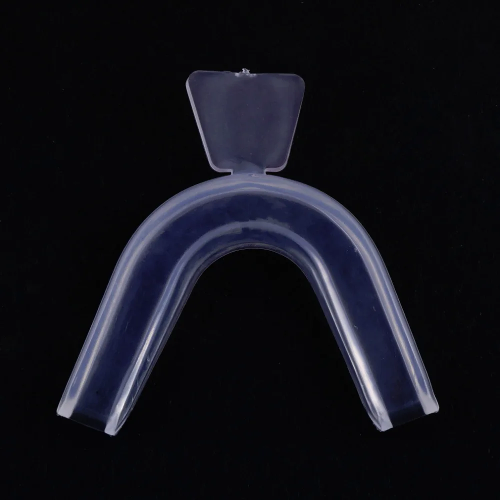 Новая прозрачная 1 пара Термоформование для рта отбеливающие лотки зубные зубы NO1