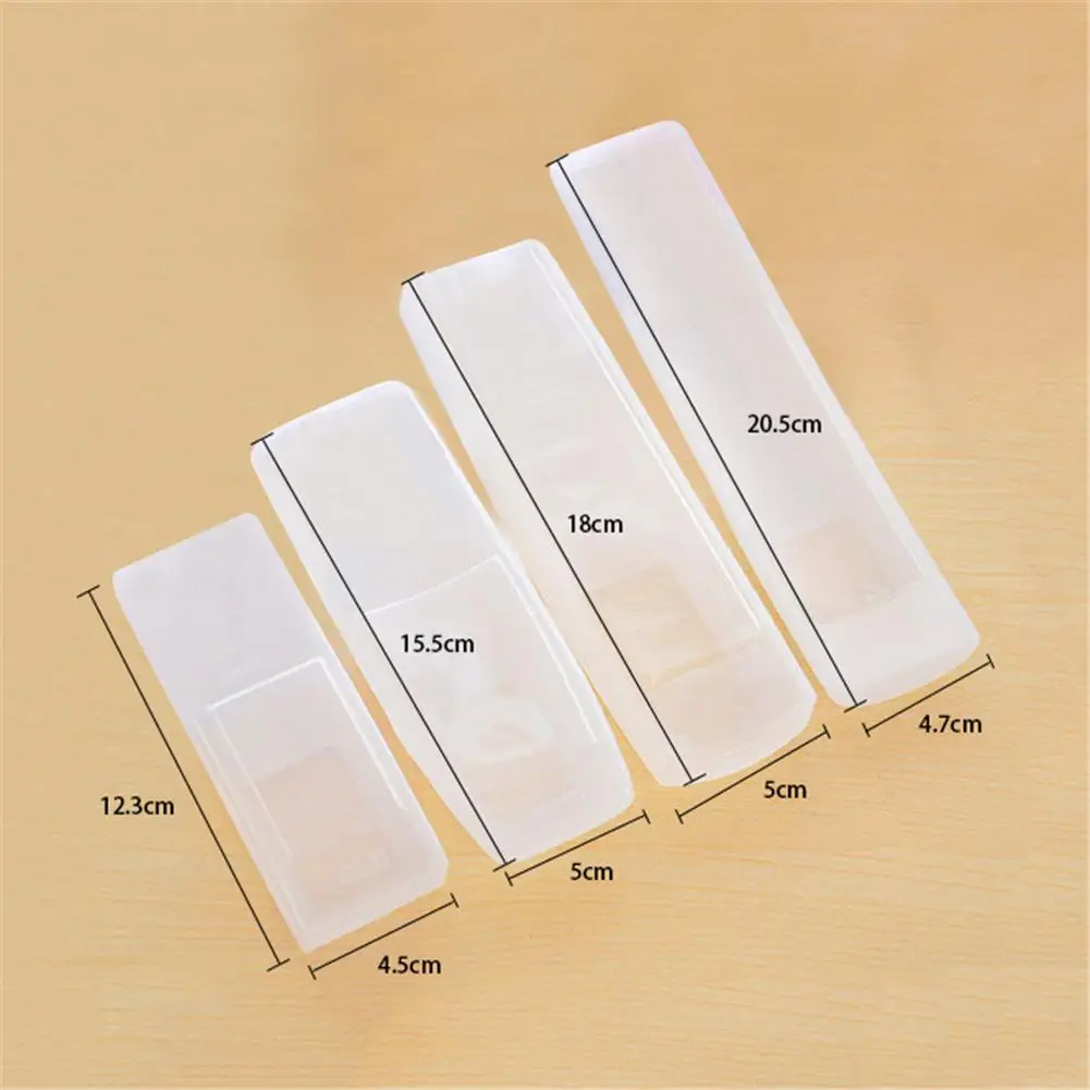 

Remote Control Silicone Case Air Conditioning TV Remote Control DustProof Cover Transparent Remote Control Case Washable Durable