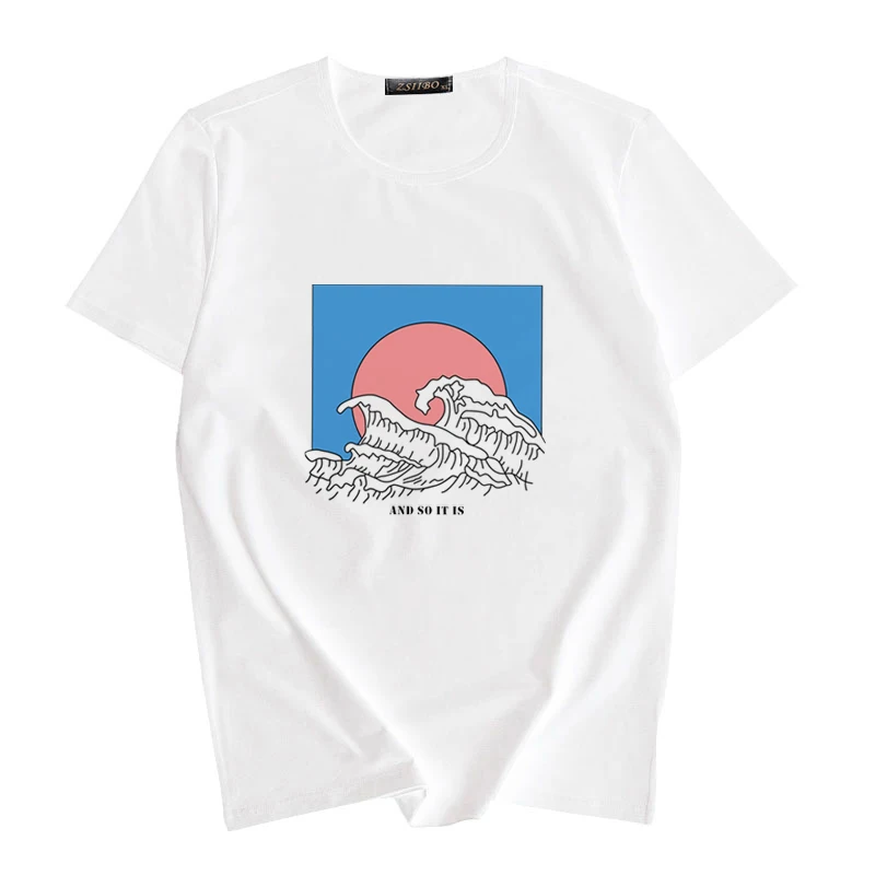 2020 летняя футболка повседневные женские футболки топы с принтом Tumblr для девочек