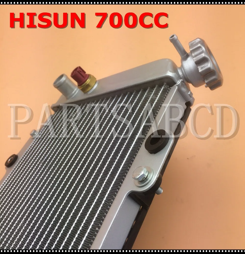 Hisun 700CC ATV Quad радиатор охлаждения 19202-107-0000 HS ATV запчасти