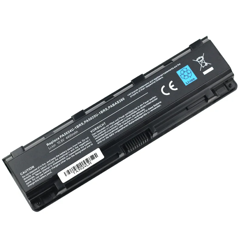 Аккумулятор для ноутбука Toshiba Satellite C800 C850 C870 L800 L830 L850 L855 L870 PA5024U PA5025U 1BRS