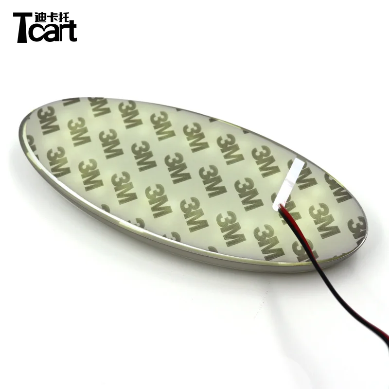 Tcart 4D автомобильный Стайлинг светодиодный логотип эмблема значок светильник для Ford focus 2 3 focus mk1 mk2 mk3 Kuga Fusion Mondeo Fiesta Escape Ranger