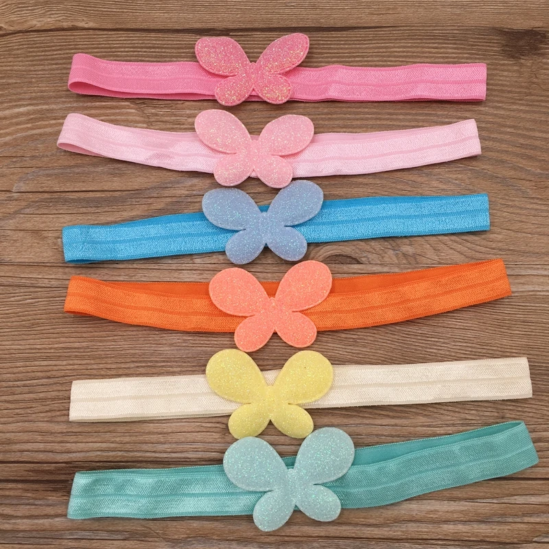 Детские повязки на голову с блестками 24 шт./лот | Аксессуары для одежды