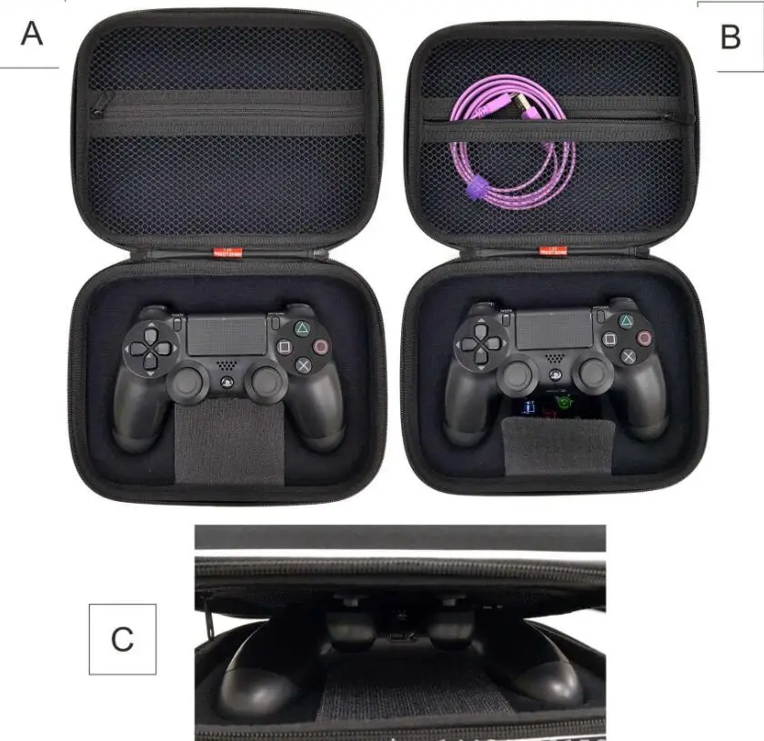 PS4 противоударный Карманный защитный Дорожный Чехол для переноски контроллер сумка чехол для Playstation 4 Slim Pro контроллер геймпад оболочка ручка