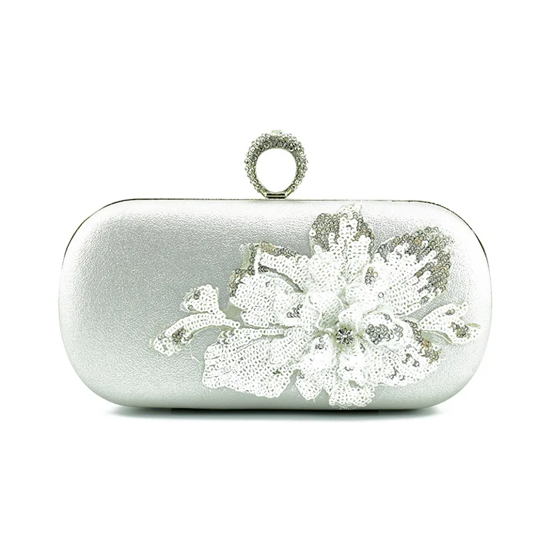 Сумка женская кружевная с цветочной вышивкой S0086 | Багаж и сумки