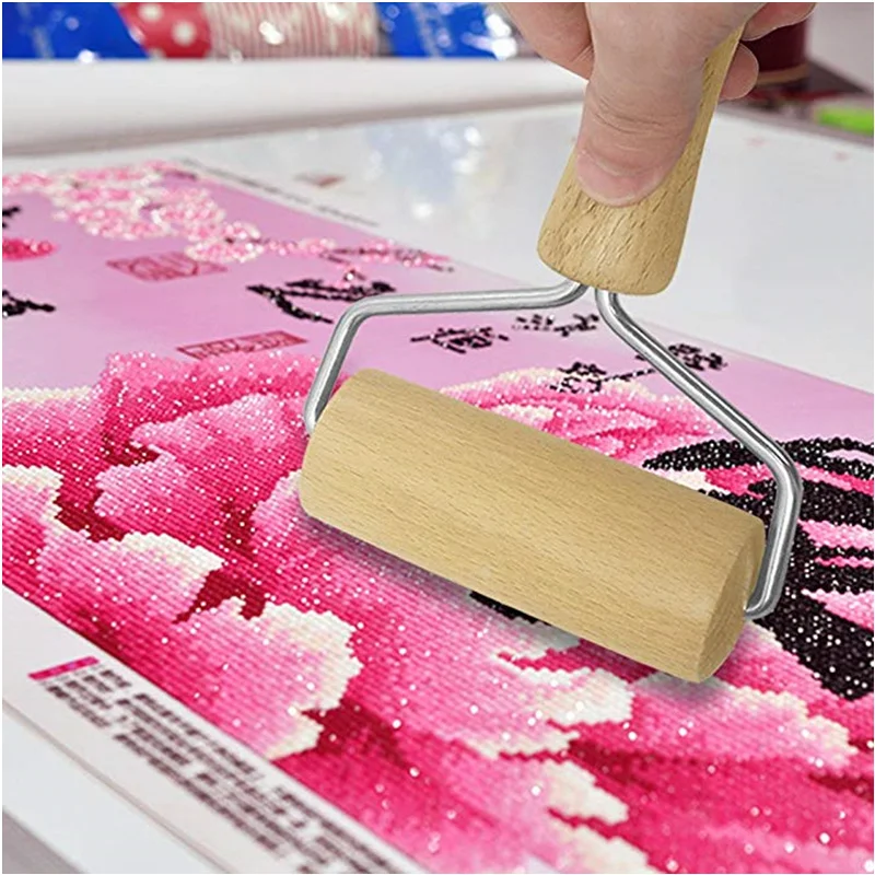 Алмазная живопись своими руками Инструмент Деревянный ролик 5D Стразы Вышивка