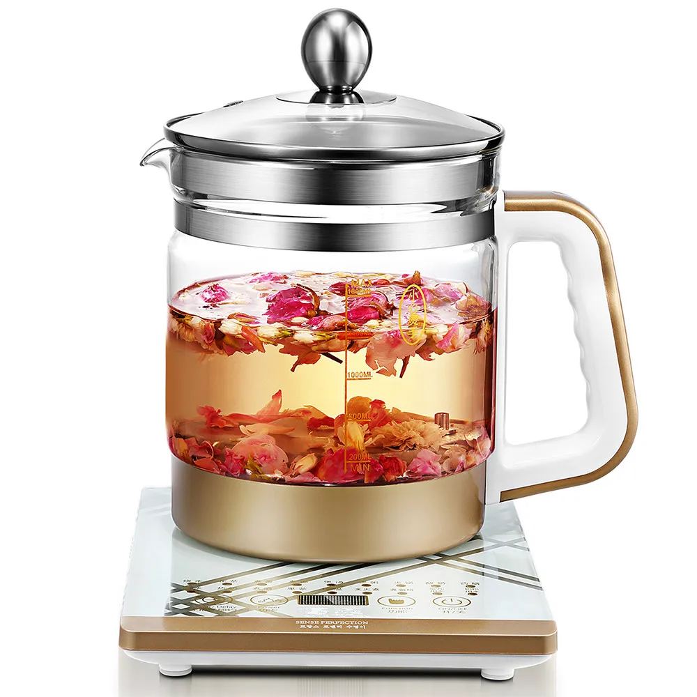 

Curing pot Full automatic multi-function Add thick glass traditional Chinese medicine branch A teapot/electric kettle
