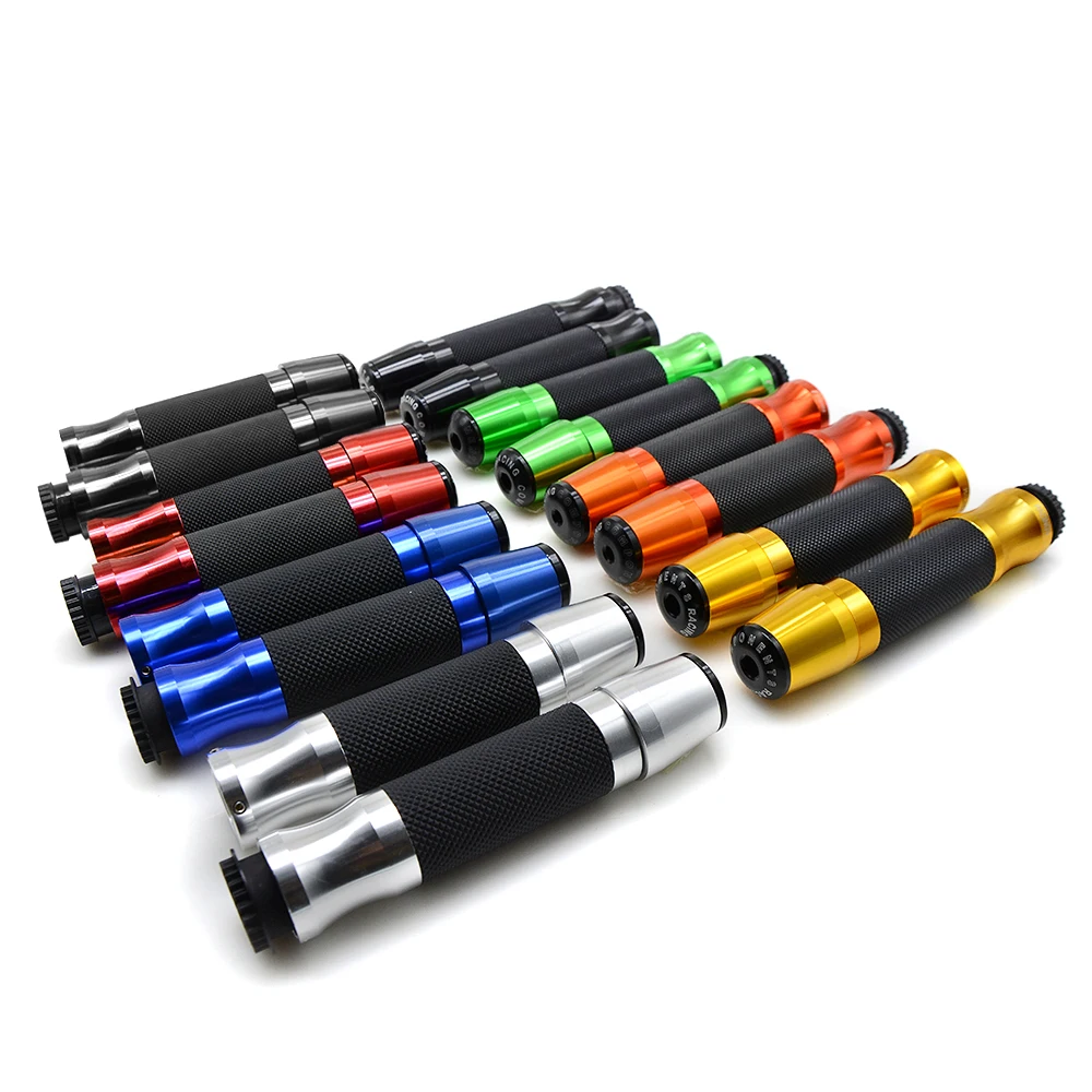 7/8 &quot22 мм руль мотоцикла ручки Комплект ручка бар концы ручной крышки для Kawasaki z800