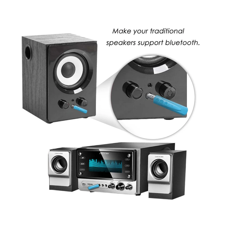 Вы первый Bluetooth адаптер для наушников AUX Receptor USB автомобильный аудио приемник