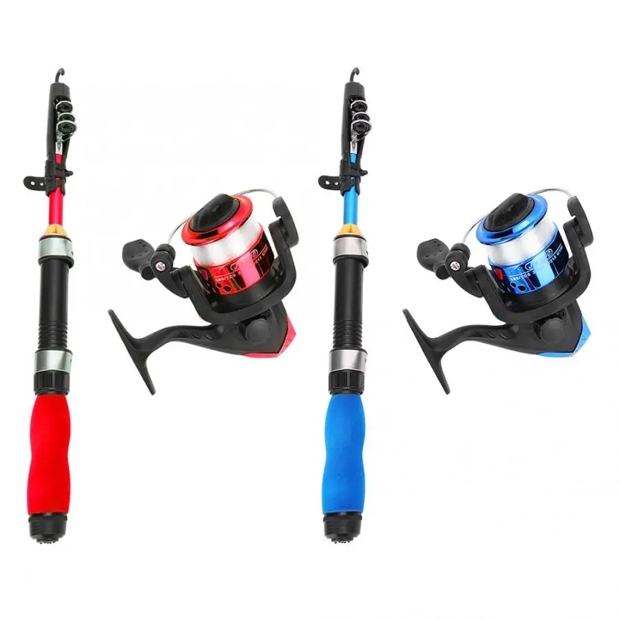 Телескопическая мини удочка сверхлегкая Удочка из стекла и стали рыболовные