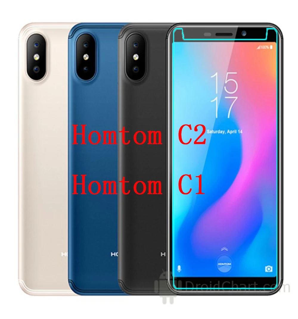 Высококачественное Закаленное стекло для HOMTOM C2 C1 защита экрана 9H усиленная