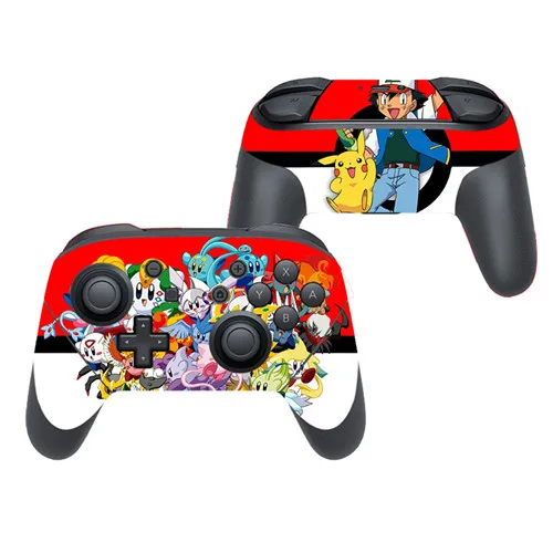 Игра для Pokemon GO Pikachu виниловая наклейка на кожу наклейка для nintendo Switch Pro контроллер геймпад наклейка на кожу s - Цвет: YSNSP0026