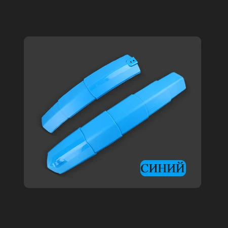2-blue Аксессуары для велосипеда, брызговики для горного велосипеда, набор брызговиков для горного велосипеда, брызговики для велосипеда, передние/задние крылья - Цвет: 2-blue