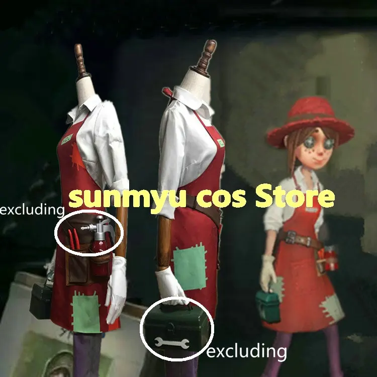 Identity V Gardener strawberry red Cosplay Costume Size customizable Halloween Wholesale | Костюмы и аксессуары