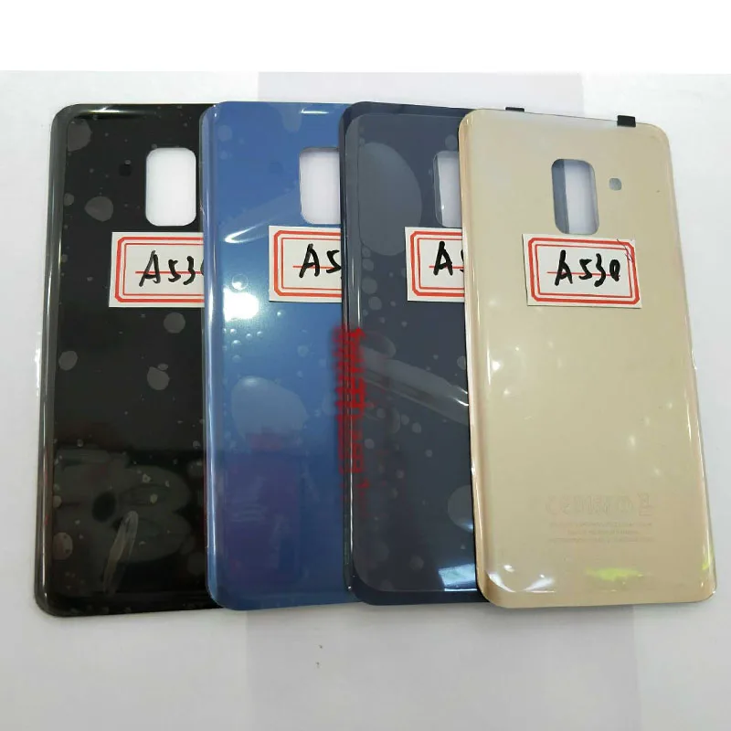 Для Samsung A8 A530 Задняя крышка батареи чехол 3D стекло задняя корпуса Замена для F |