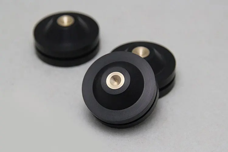 4 пары черных и металлических шипов 33 мм/трубчатый усилитель/динамик/Hiend шт.