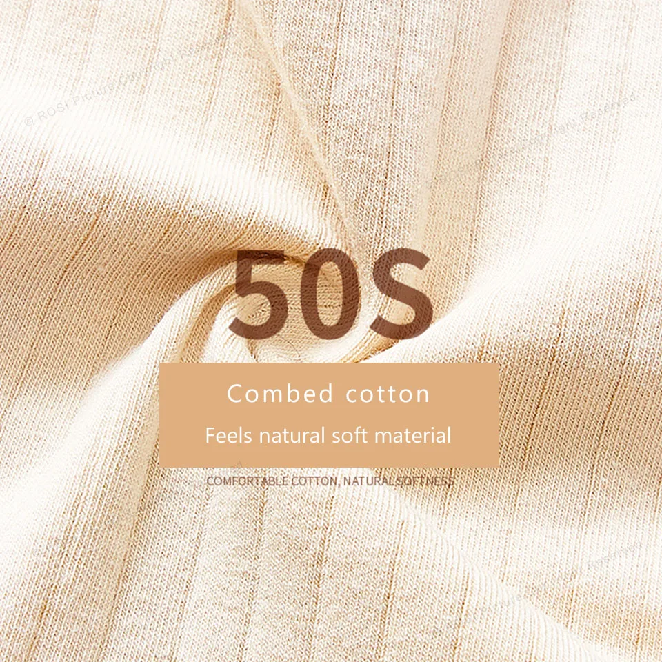 50S Combed Cotton Women's Pants Vintage Briefs Panties Solid Large Size Underwear Lingerie For Feamle Underpants Ladies 3pcsROSI