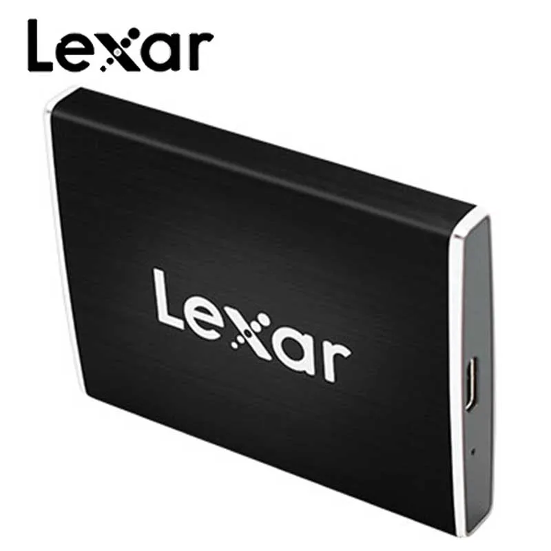Портативный SSD накопитель Lexar Professional SL100 Pro до 950 дюйма 900 USB 3 1 Type C 500 Гб ТБ|Внешние SSD|
