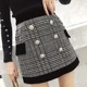 only skirt Новинка; сезон осень-зима; стильная юбка с высокой талией - Цвет: only skirt