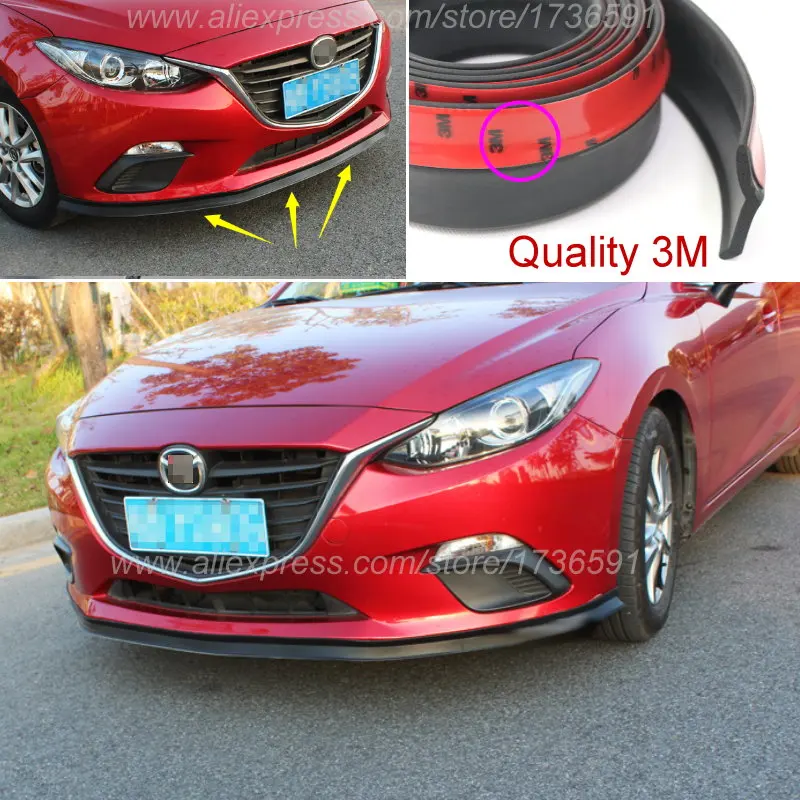 Для Mazda 6 M6 MPS для Atenza автомобильный бампер спойлер дефлектор тюнинг автомобиля