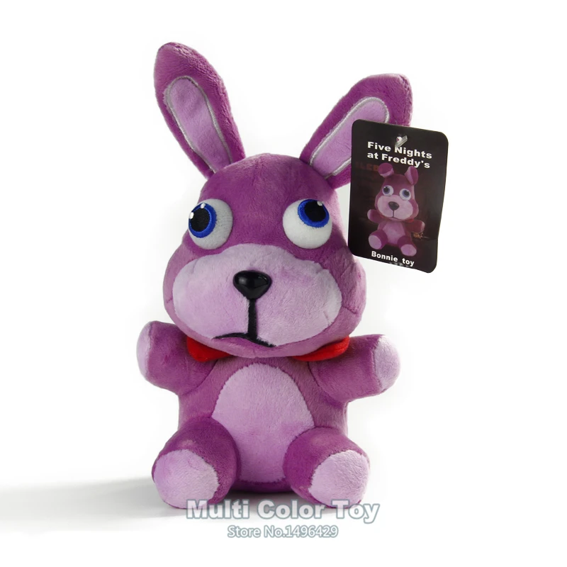 17 см Five Nights at Freddy's FNAF4 Фредди Бонни и Чика Фокси фигурки Мягкие плюшевые куклы игрушки Фредди