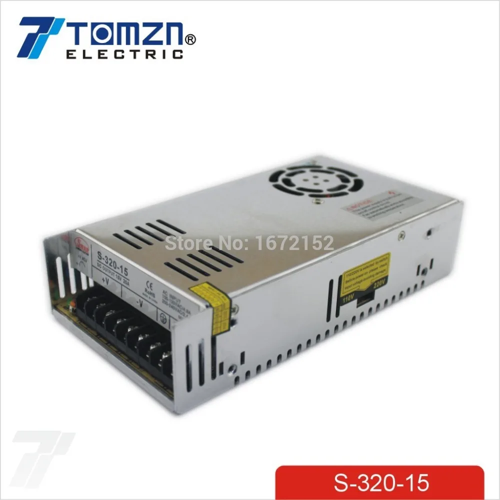 

320W 15V 20A Single Output Switching power supply for LED Strip light AC to DC