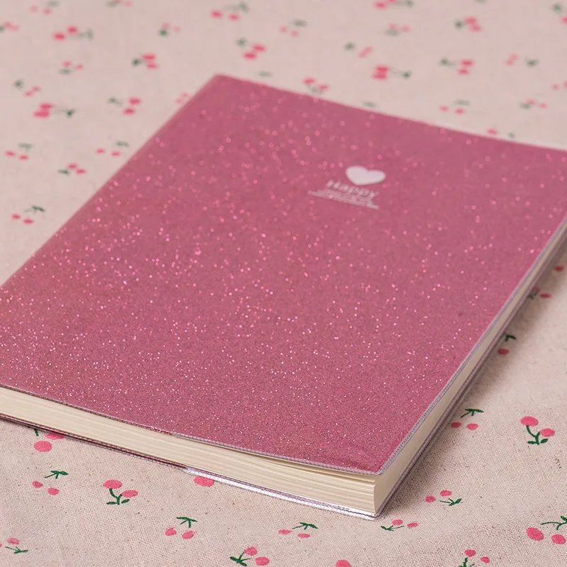1 шт. креативный бумажный дневник из ПВХ 25K для ноутбука школьный блестящий крутой