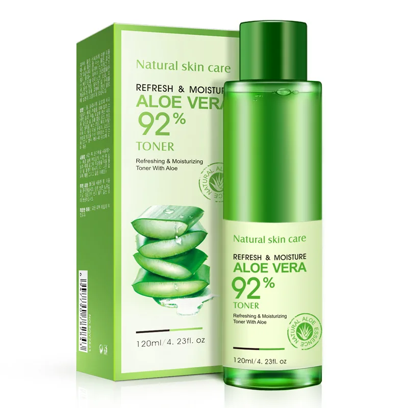 

BIOAQUA Natural Aloe Vera Gel Toner Plants Essence Skin Care Moist Hydrating Vintamin C Gel Skin Care Repairing Remove Acne