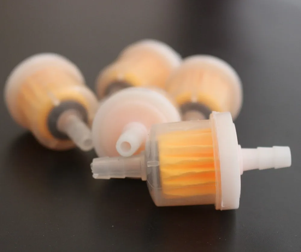 5 шт. топливный фильтр для мотоцикла или автомобиля 1/4 дюйма 6 7 мм|fuel filter|carburetor fuel