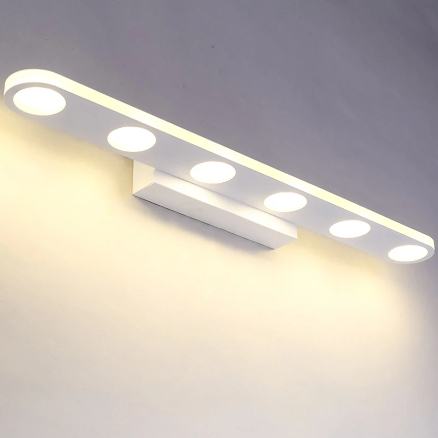 Jentinsun светодиодный Ванная комната зеркало настенный светильник Туалет лампы