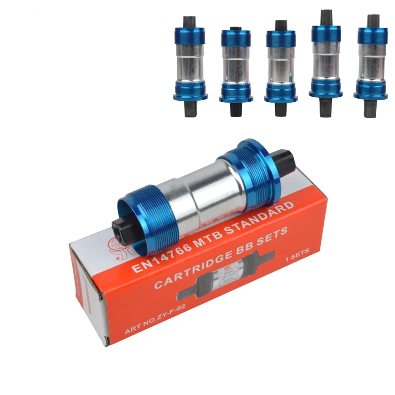 

Mountain Bike Sealed Bottom Bracket 68x103/107/110.5/113/116/118/120/122.5/124.5/127.5mm Bicycle Central Bearing Axis