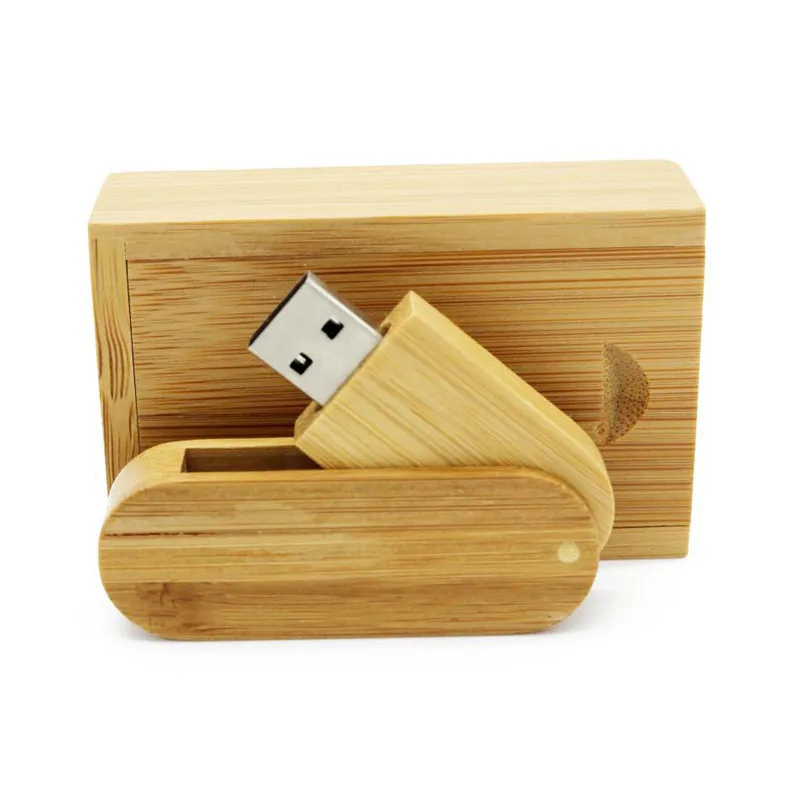 Carbonized with BOX JASTER(более 10 шт бесплатный логотип) Вращающийся деревянный usb+ коробка USB флэш-накопитель Флешка 8 Гб 16 г 32 Гб U диск фотография свадебный подарок - Цвет: Carbonized with BOX