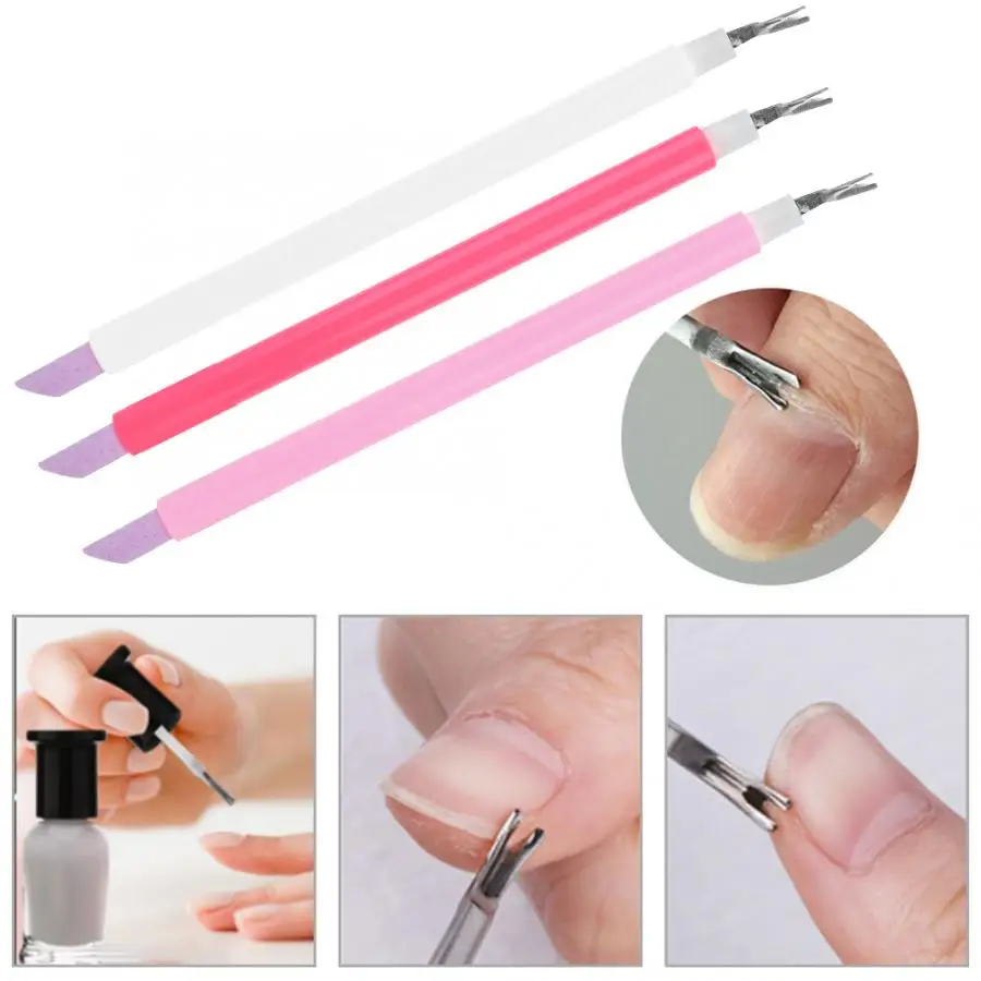 Для ногтей профессиональный двойной инструмент для удаления кутикулы ручка