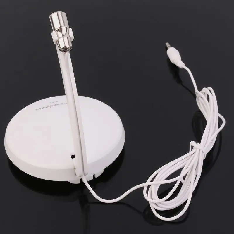 SF911 desktop lapel microphone Computer Lavalier for video game black white | Электроника