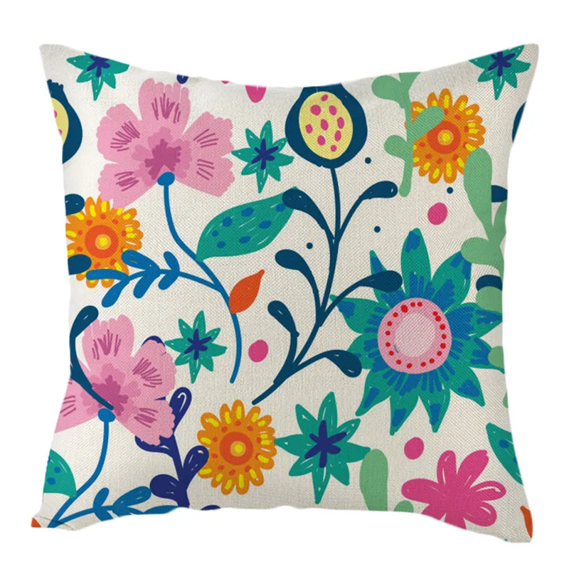 Фуватакчи Розовые розы льняной чехол для подушки с надписью розами пледы