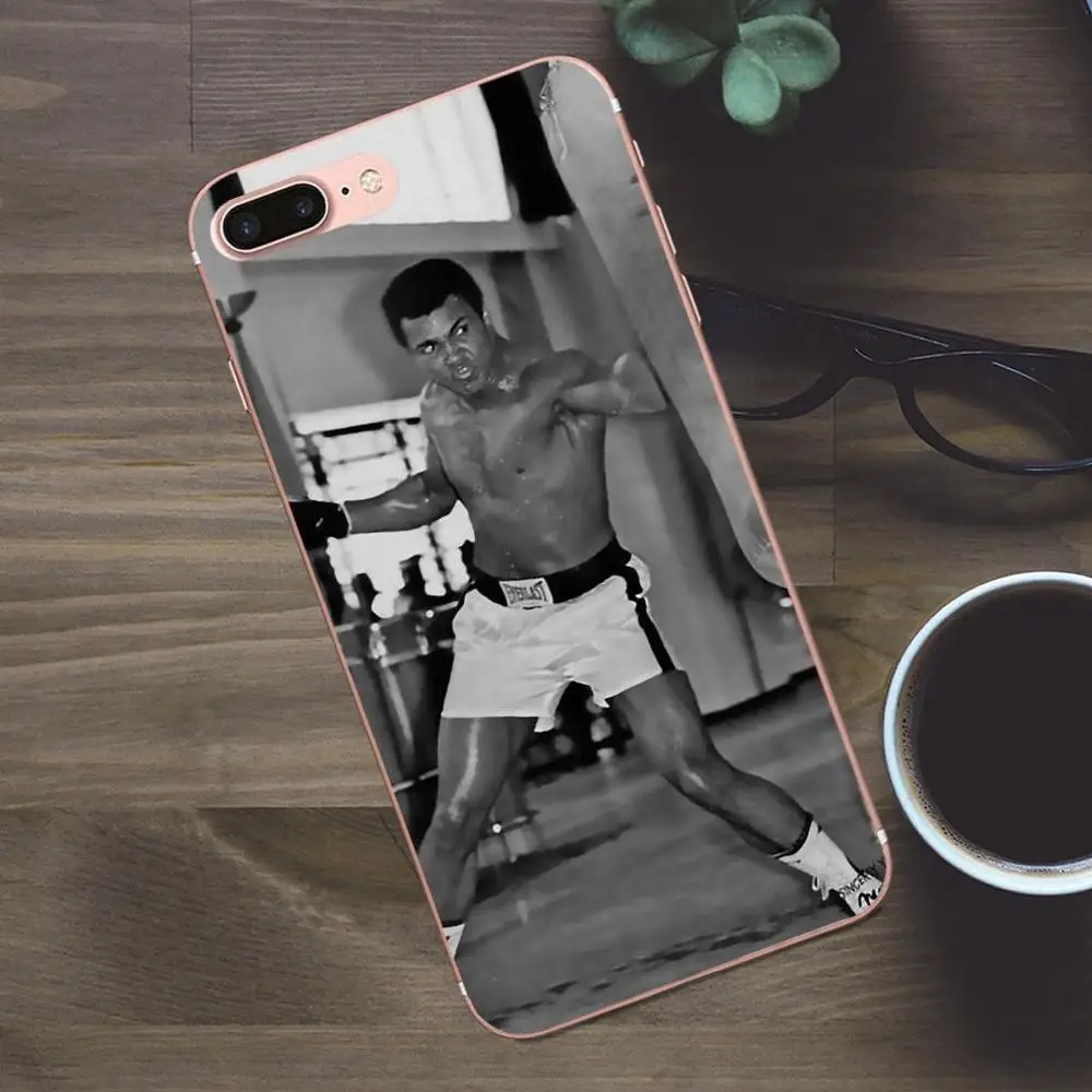 Мягкий оригинальный Tyson Punch Ring боксерский Спорт для Apple iPhone X 4 4S 5 5C SE 6 6S 7 8 Plus Galaxy A3 A5