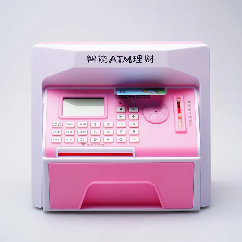 Цифровые монеты банкомат детский подарок в китайском 5 видов цветов Безопасная