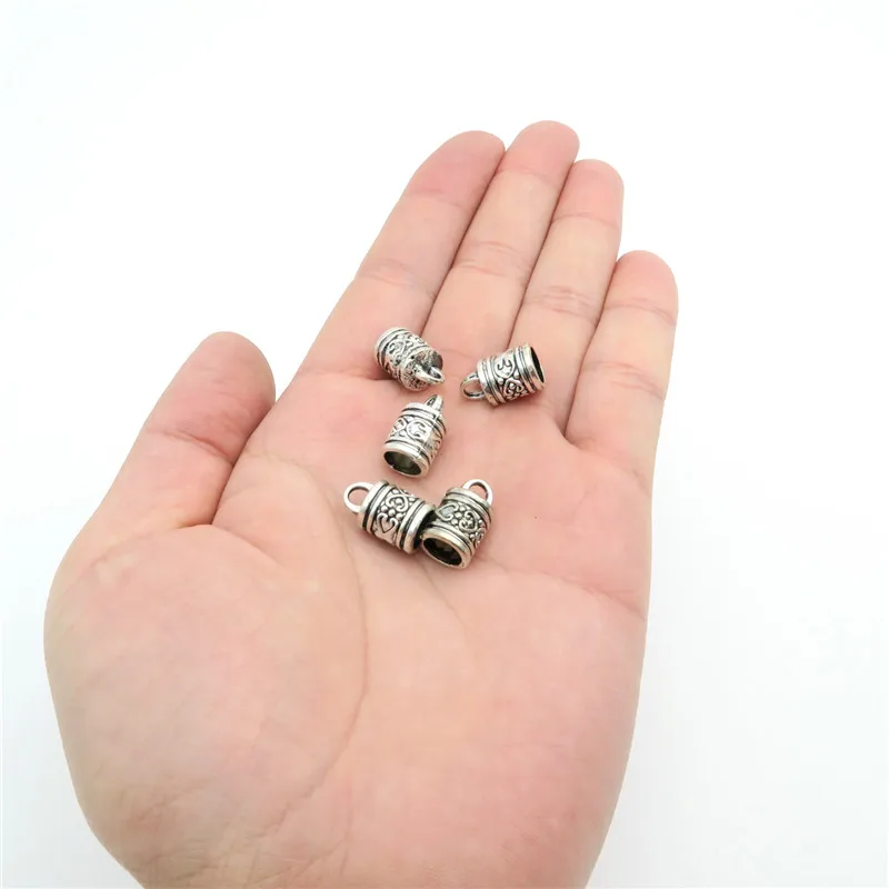 10 шт. застежки для браслета 7 мм|cord end|bracelet componentsjewelry finding |