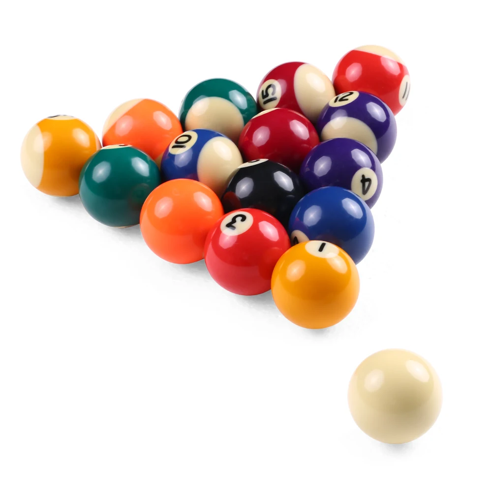 

25MM /32MM/ 38MM Children Mini Billiards Table Balls Set Resin Small Pool Cue Balls Full Set Snooker & Billiard Accessories