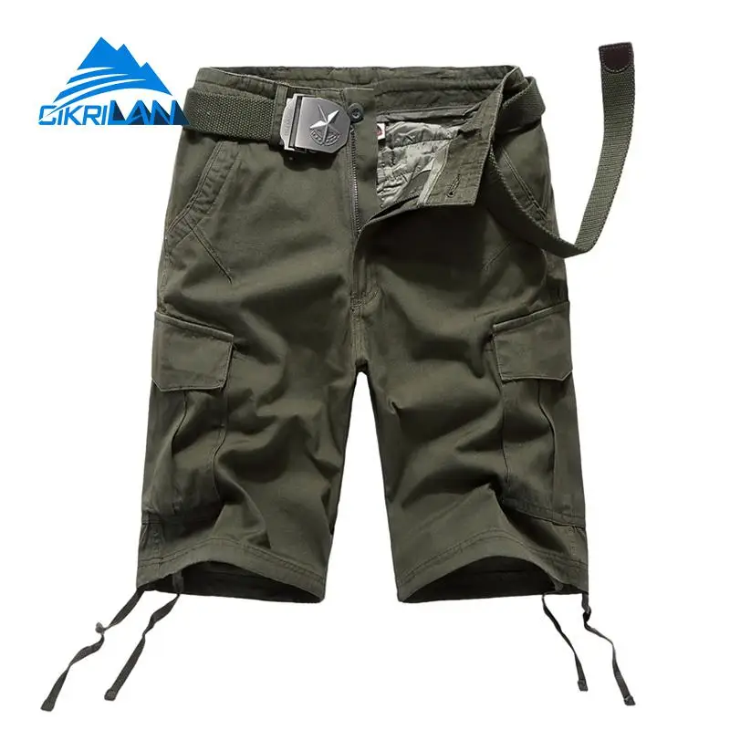 Летние мужские спортивные шорты с несколькими карманами для активного отдыха